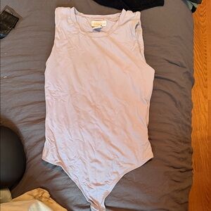 House of Harlow 1960 Light Purple Sleeveless Bodysuit